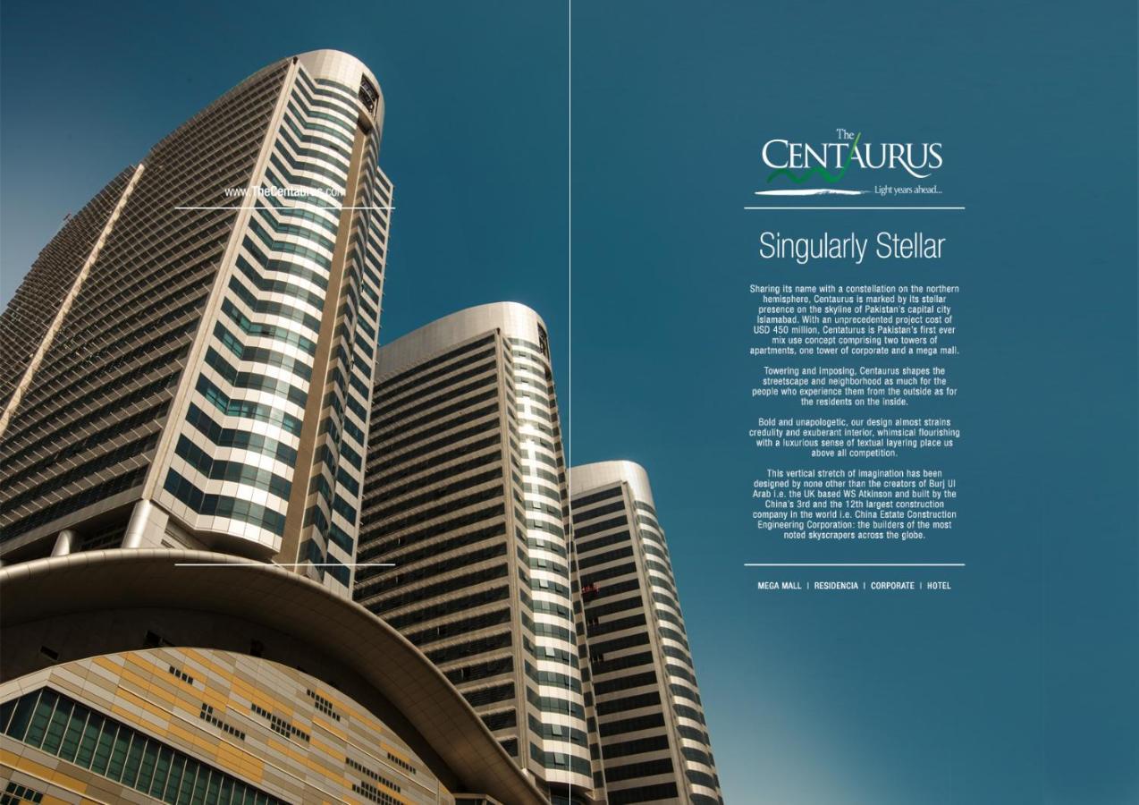 Centaurus Hotel Suites Islamabad Bagian luar foto